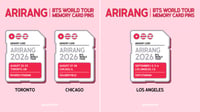 Image 4 of PRE-ORDER: Arirang Tour 2026 Memory Card Pin