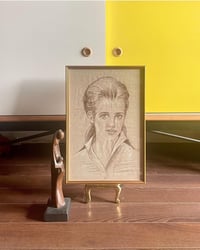 Image 1 of Charcoal Portrait of a Young Woman