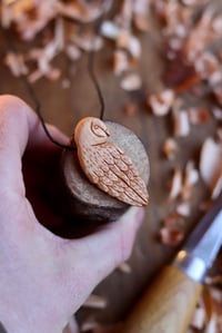 Image 2 of The Owl~ Pendant Necklace 