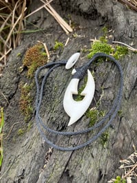 Image 1 of Bone Hook pendant 