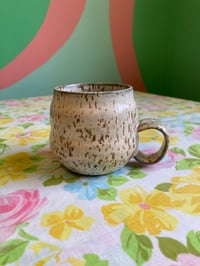Image 1 of cosmos speckled teacup