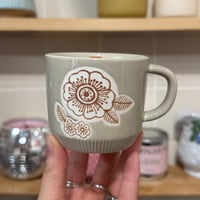 Image 1 of leather & rose scented candle