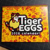 Image 1 of 2026 Tiger Eggs Calendar