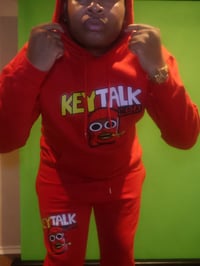 Image 1 of PREMIUM key Talk Media SweatSuit Hoody (2Piece)