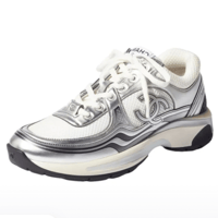 Image 2 of Silver Running Sneakers
