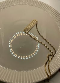 Image 2 of Geometric Bar Necklace