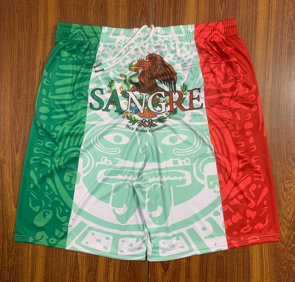 Image of Mexican Sangre Pool Shorts 