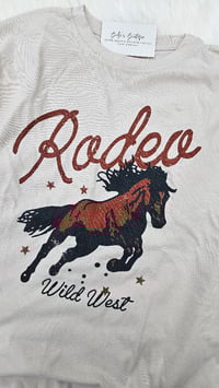 Image 3 of Rodeo T-shirt (Horse)