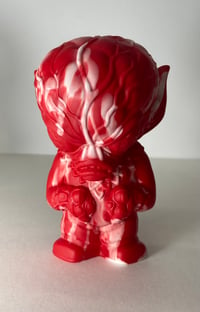Image 2 of Alien Invader - Glow Candy Cane Marble only 2 made