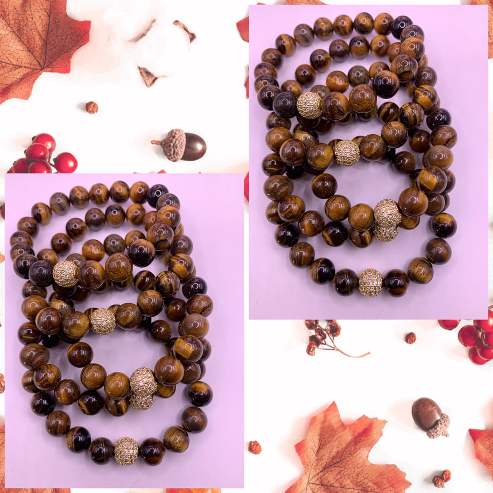 Image of Acron Beaded Bracelet (1pc)