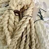 Image 1 of Undyed cotton and silk thread 