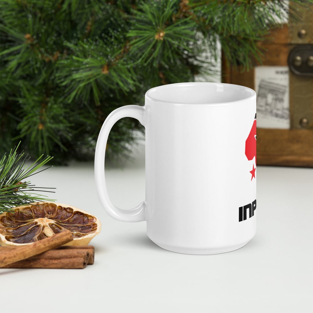 InPDUM classic logo mug- white