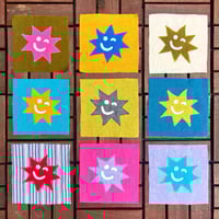 Winking Sun Sew-On Patch