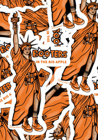 Booters x Cockney Cowgirl NYC Vinyl Sticket