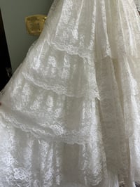 Image 21 of 1950s Tiered Lace 
