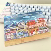 Image 2 of Seafood Shop Art Print 