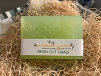 Image 1 of Fresh Cut Grass Honeybee Glycerin Body Bar