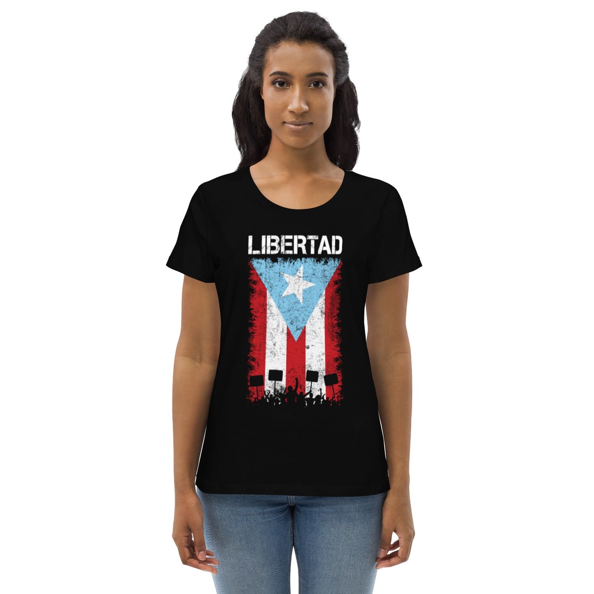 Image of Libertad! (Freedom) Women's Fitted Eco Tee