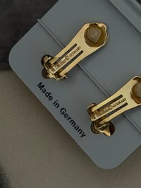 Image 5 of Authentic Vintage  Christian Dior Chunky Hoop Clip on Earrings 