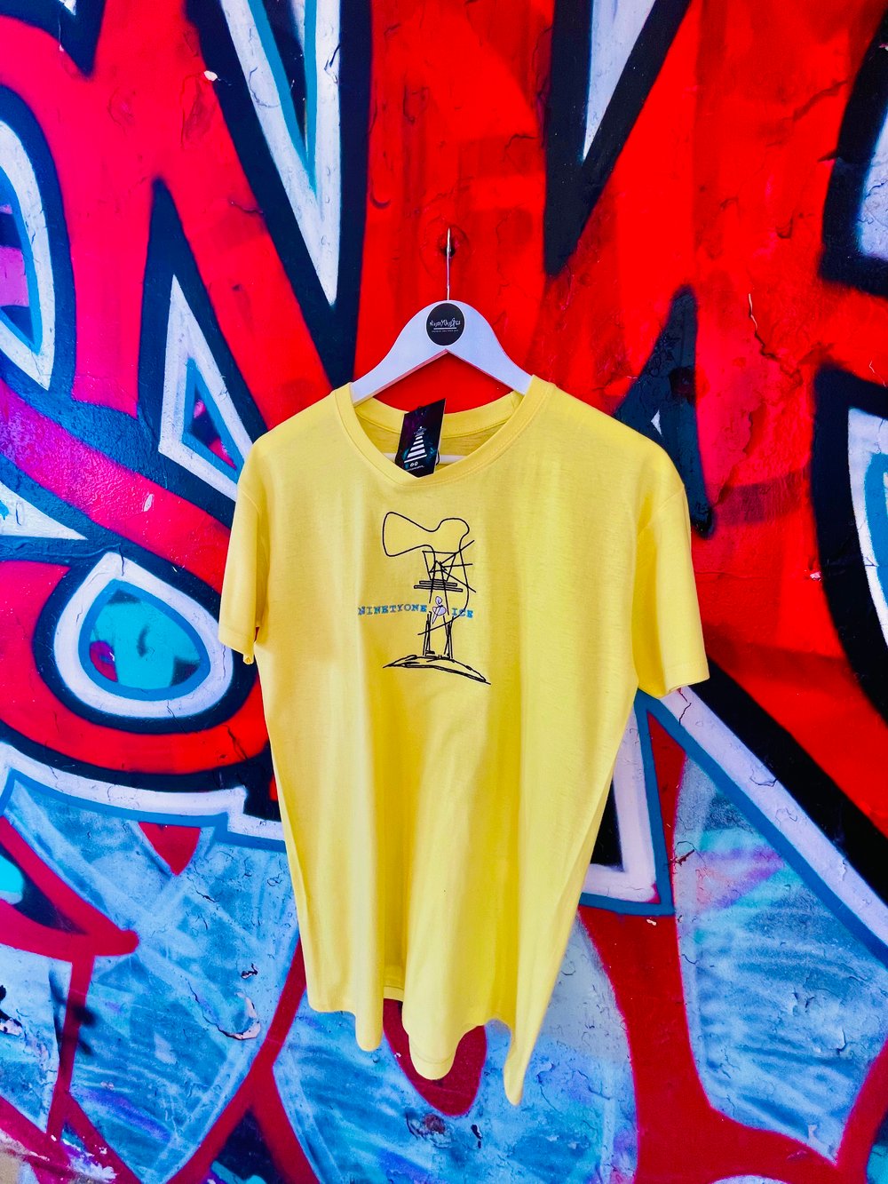 Image of Yellow Lighthouse Sketch Tee