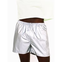 ANM260020 RIPSTOP SHORTS SILVER