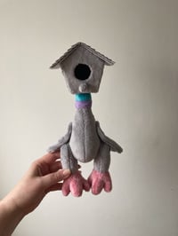 Image 1 of Pigeon Bird House Folk Doll