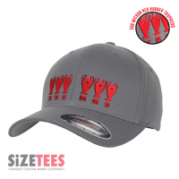 Image 1 of European Cup Trophies Grey/Red B/B Cap