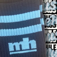 Image 2 of MH0052 Patrick Swayze's Navy Socks