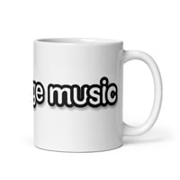 WAVEFORGE™ White glossy mug