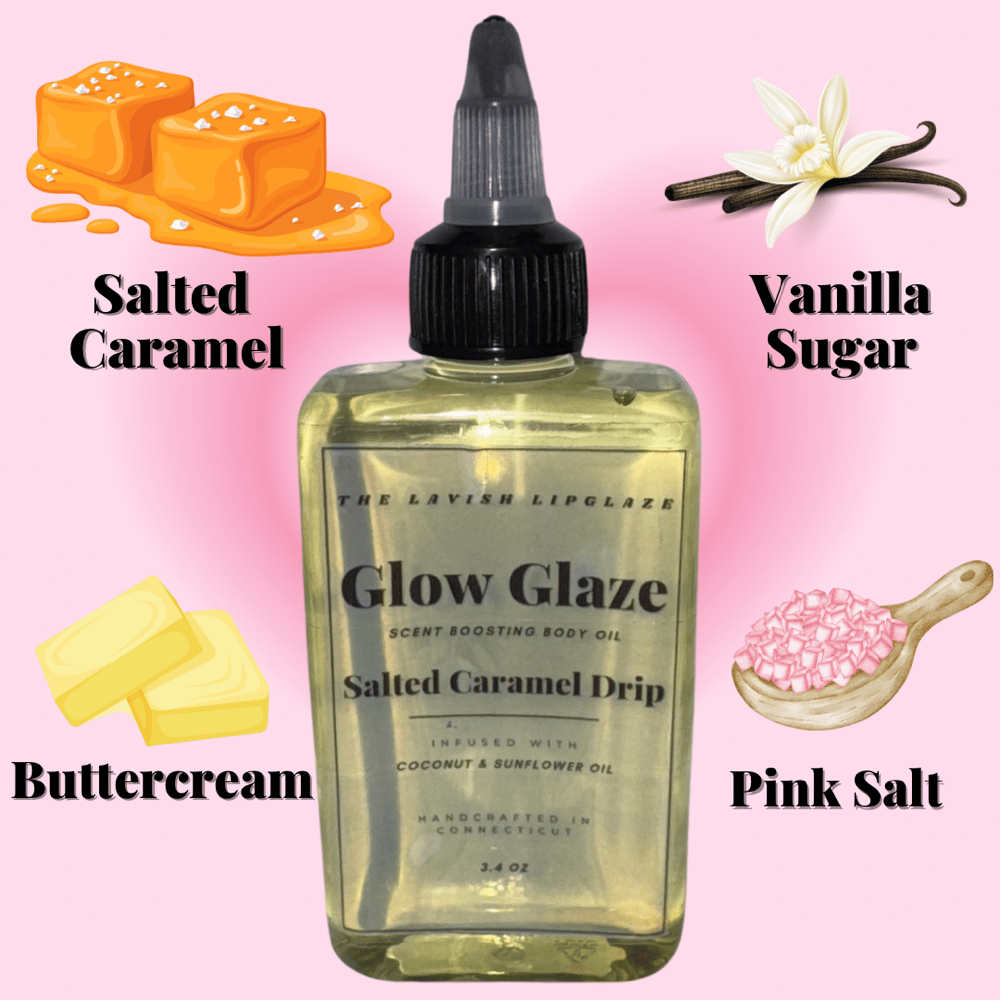 Image of Glow Glaze Salted Caramel Drip