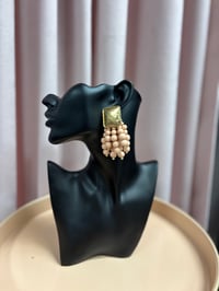 Image 4 of Beaded drop earrings 