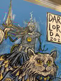 Image 2 of Dark Lord Day 2025 Laser Cats foil edition