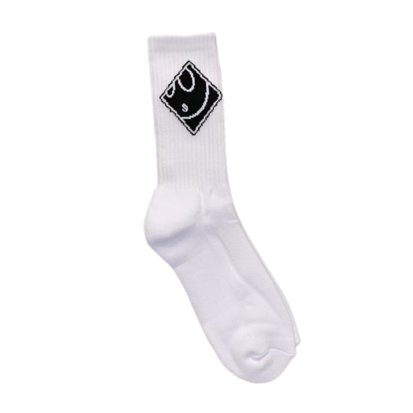 Image of Ghost Socks in White/Black