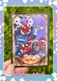 Hazbin Hotel - The Vees fan trading card