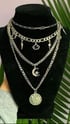 Staple Bling Moon Necklace Image 4