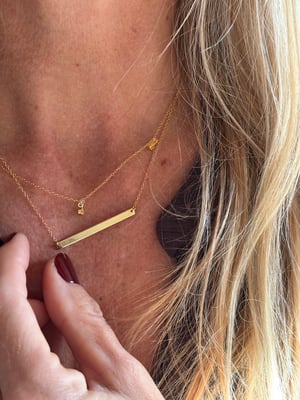 Image of Le collier gourmette (gold filled )