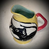 Image 1 of “Elephant Creamer” handmade porcelain creamer 