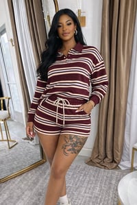 Stripe Zone Short Set