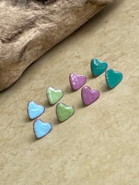 Image 3 of Mini Heart Studs 