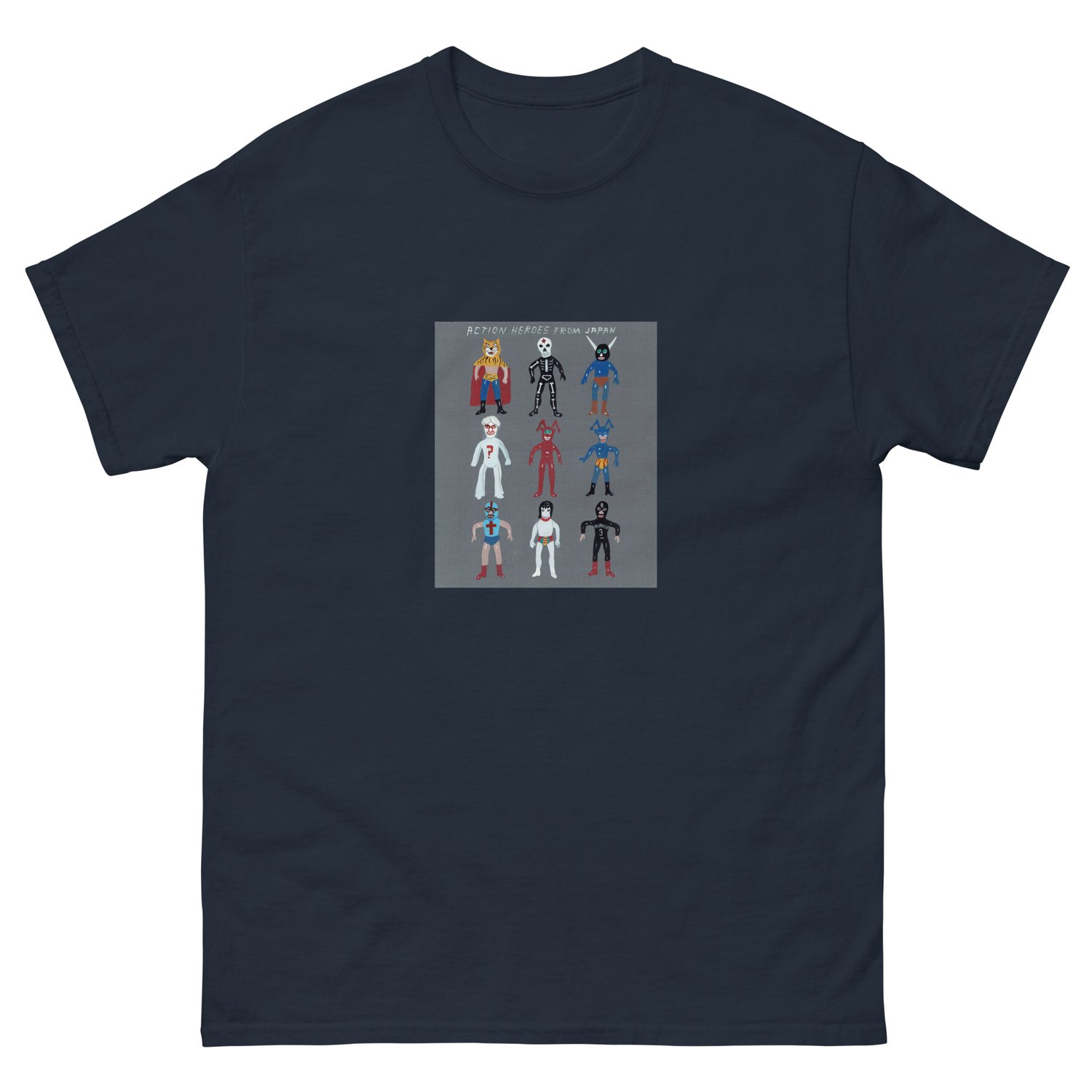 Image of ACTION HEROES FROM JAPAN T-SHIRT