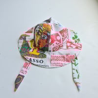 Image 2 of Reworked Wide Brim Hat Picasso Kids