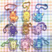 Image 1 of Eeveelutions Acrylic Charms