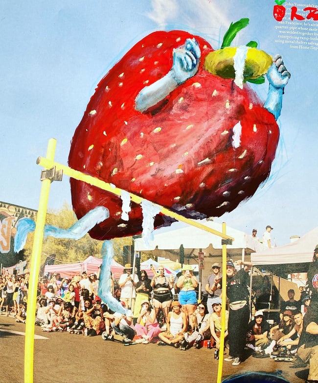 Strawberry Shortcake-Original Painting 