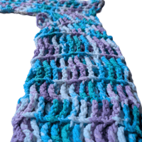 Image 2 of cool colours cotton shrug