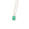 Chrysoprase Rectangle No. 1