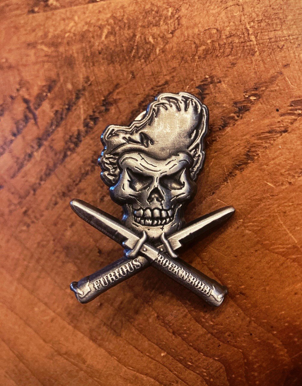 Furious Pin Badge