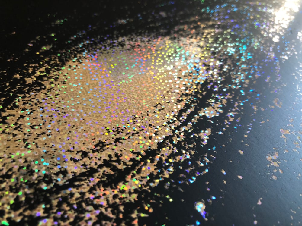 Andromeda Galaxy foil