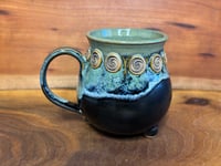 Image 1 of Spiral Button Cauldron Mug