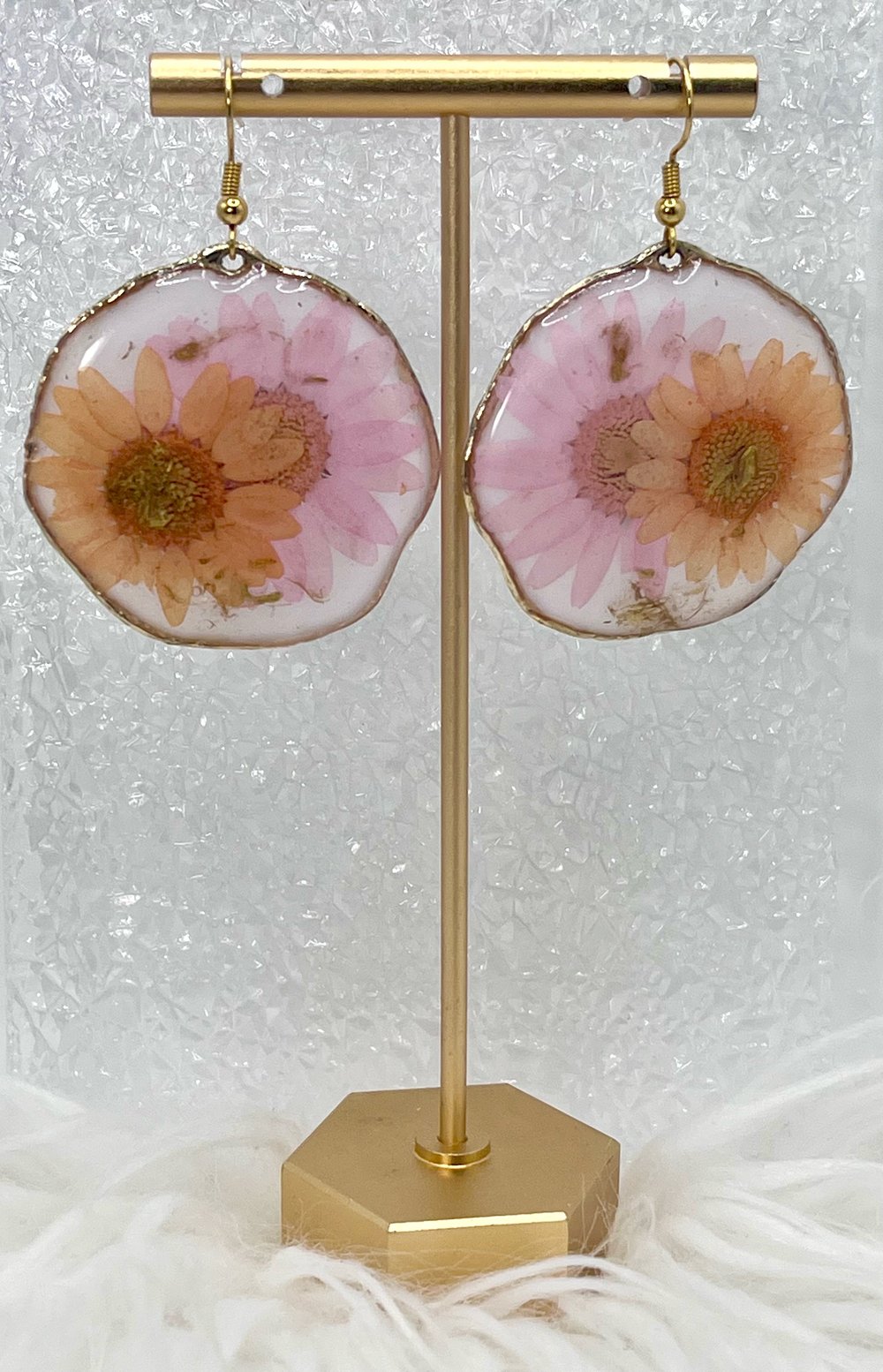 Image of LARGE FLOWER DANGLES 