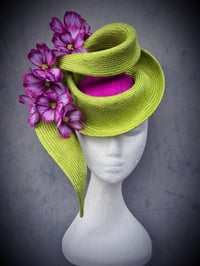 Image 1 of 'Cove' in Lime and Fuschia 